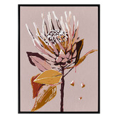 Alcove Studio Blush Protea Canvas Wall Art