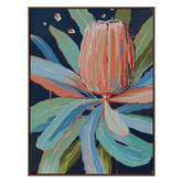 Alcove Studio Coral Banksia Canvas Wall Art