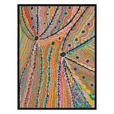 Alcove Studio Wakirlpirri Jukurrpa Multicolour Canvas Wall Art