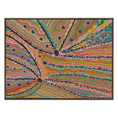 Alcove Studio Wakirlpirri Jukurrpa Multicolour Canvas Wall Art