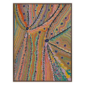 Alcove Studio Wakirlpirri Jukurrpa Multicolour Canvas Wall Art