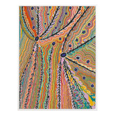 Alcove Studio Wakirlpirri Jukurrpa Multicolour Canvas Wall Art