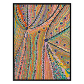 Alcove Studio Wakirlpirri Jukurrpa Multicolour Canvas Wall Art