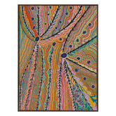 Alcove Studio Wakirlpirri Jukurrpa Multicolour Canvas Wall Art