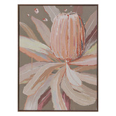 Alcove Studio Peach Banskia Canvas Wall Art