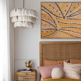 Alcove Studio Wakirlpirri Jukurrpa Ochre Canvas Wall Art