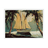 Alcove Studio Golden Sails Printed Wall Art