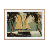 Alcove Studio Golden Sails Printed Wall Art