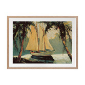 Alcove Studio Golden Sails Printed Wall Art