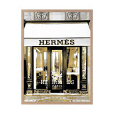 Alcove Studio Hermes in Gold Printed Wall Art