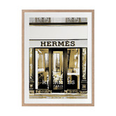 Alcove Studio Hermes in Gold Printed Wall Art