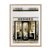 Alcove Studio Hermes in Gold Printed Wall Art