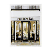 Alcove Studio Hermes in Gold Printed Wall Art