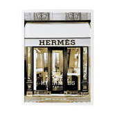 Alcove Studio Hermes in Gold Printed Wall Art