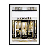 Alcove Studio Hermes in Gold Printed Wall Art