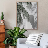 Alcove Studio Palm Shadows Printed Wall Art
