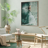Alcove Studio The Underwater Ball Printed Wall Art