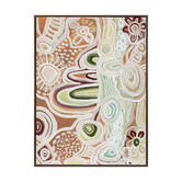 Alcove Studio River Country Tan Canvas Wall Art