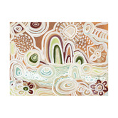 Alcove Studio River Country Tan Canvas Wall Art