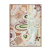 Alcove Studio River Country Tan Canvas Wall Art