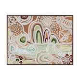 Alcove Studio River Country Tan Canvas Wall Art