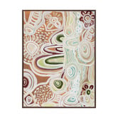Alcove Studio River Country Tan Canvas Wall Art