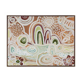 Alcove Studio River Country Tan Canvas Wall Art