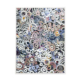 Alcove Studio Connectedness Blue Canvas Wall Art