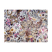 Alcove Studio Connectedness Pink Canvas Wall Art