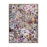 Alcove Studio Connectedness Pink Canvas Wall Art