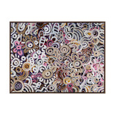 Alcove Studio Connectedness Pink Canvas Wall Art