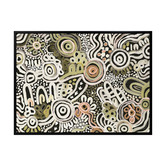 Alcove Studio My Country Green Canvas Wall Art