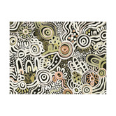 Alcove Studio My Country Green Canvas Wall Art