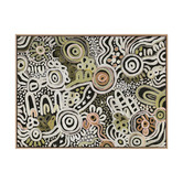 Alcove Studio My Country Green Canvas Wall Art