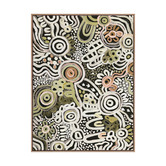 Alcove Studio My Country Green Canvas Wall Art