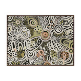 Alcove Studio My Country Green Canvas Wall Art