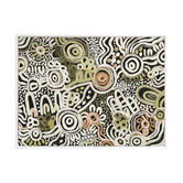 Alcove Studio My Country Green Canvas Wall Art