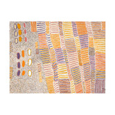 Alcove Studio Lupul Jukurrpa Orange Canvas Wall Art