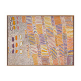 Alcove Studio Lupul Jukurrpa Orange Canvas Wall Art