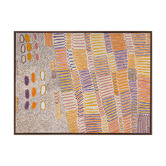 Alcove Studio Lupul Jukurrpa Orange Canvas Wall Art