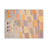 Alcove Studio Lupul Jukurrpa Orange Canvas Wall Art
