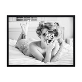 Alcove Studio Candid Camera Printed Wall Art