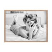 Alcove Studio Candid Camera Printed Wall Art