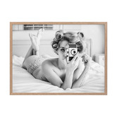 Alcove Studio Candid Camera Printed Wall Art