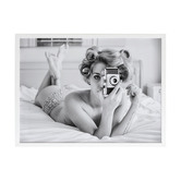 Alcove Studio Candid Camera Printed Wall Art
