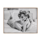 Alcove Studio Candid Camera Printed Wall Art