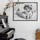 Alcove Studio Candid Camera Printed Wall Art