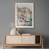 Alcove Studio Cliffs of Cinque Terre Printed Wall Art