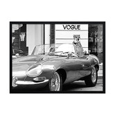 Alcove Studio Fashion Cat Printed Wall Art