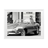 Alcove Studio Fashion Cat Printed Wall Art